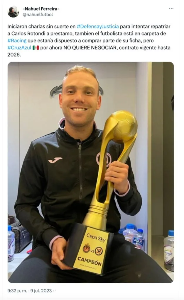 Nahuel Ferreira, Twitter