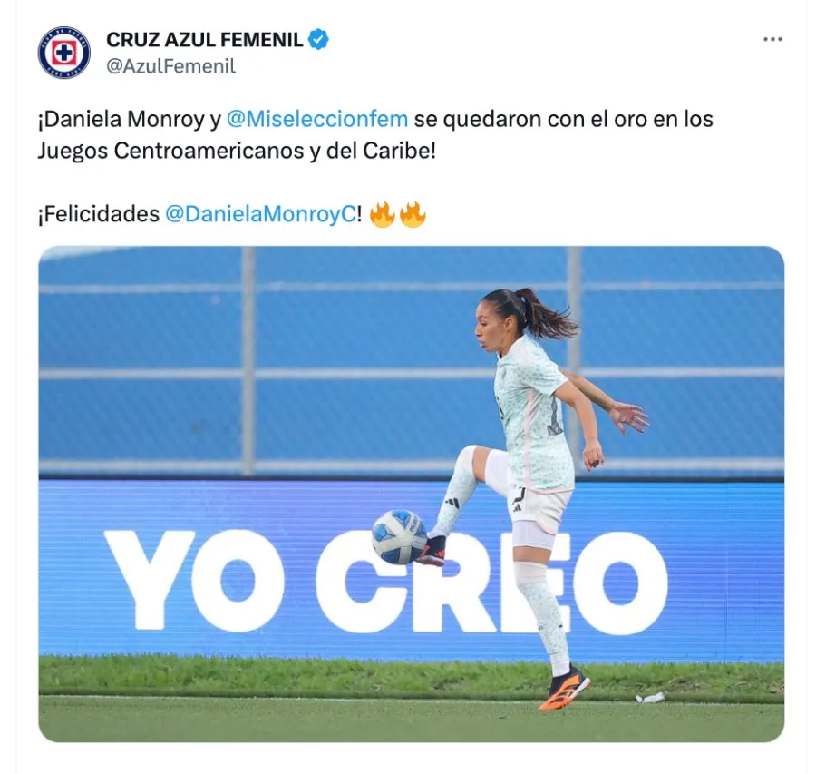 Cruz Azul Femenil, Twitter