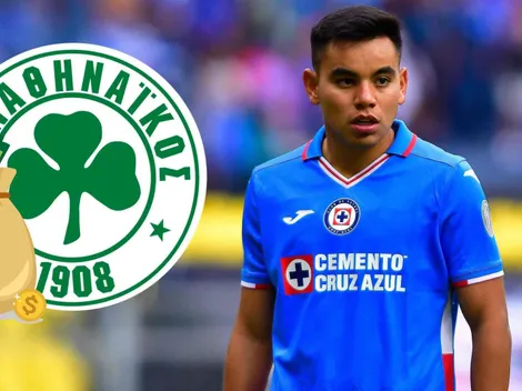 Panathinaikos le haría esta oferta a Cruz Azul por Charly Rodríguez