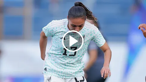 Daniela Monroy disputó su segundo partido con la selección absoluta de México.