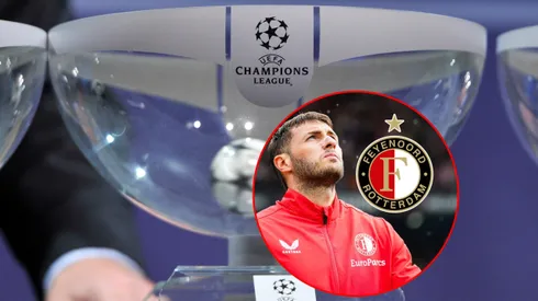 El grupo de Santiago Giménez en la Champions League