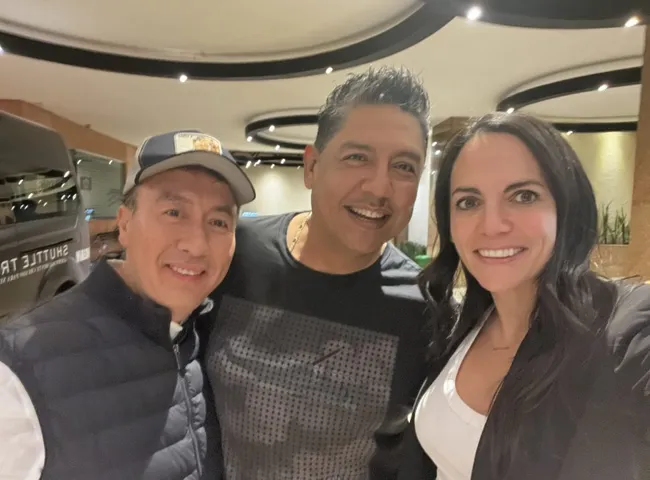 Gilberto Palafox y Eder Velázquez. (Foto: @alinearnotm)