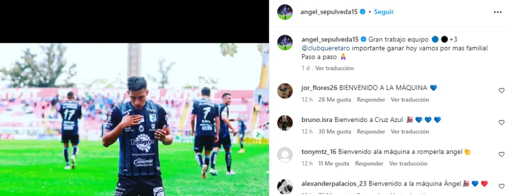 Publicación de Ángel Sepúlveda