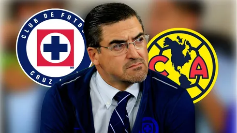 Joaquín Moreno, DT de Cruz Azul.