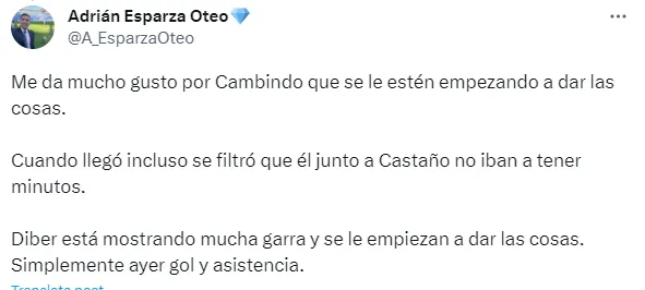 Información de Adrián Esparza Oteo