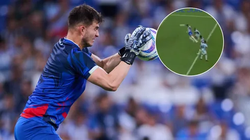 La gran atajada de Sebastián Jurado.