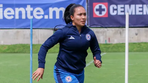 Natalia Enciso, jugadora de Cruz Azul Femenil.