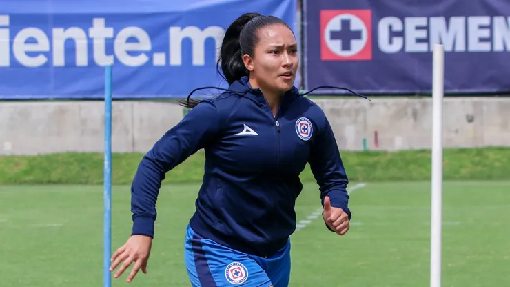 Natalia Enciso, jugadora de Cruz Azul Femenil.
