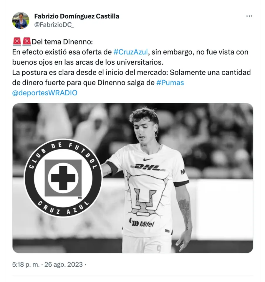 Fabrizio Domínguez | Twitter