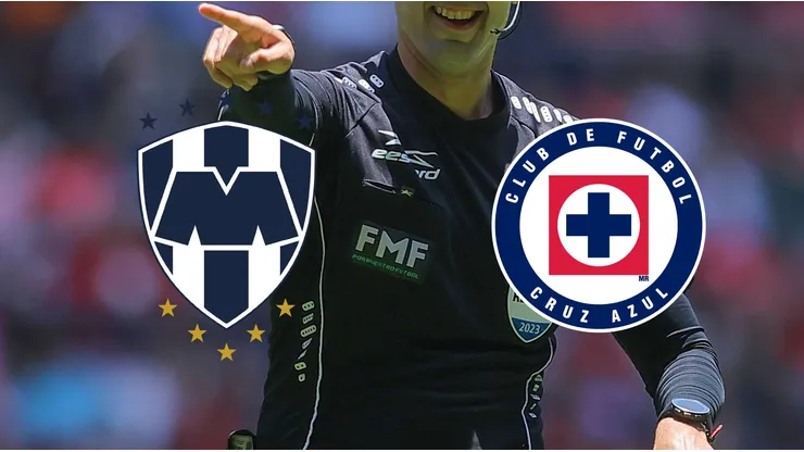 Este será el árbitro del Monterrey vs. Cruz Azul