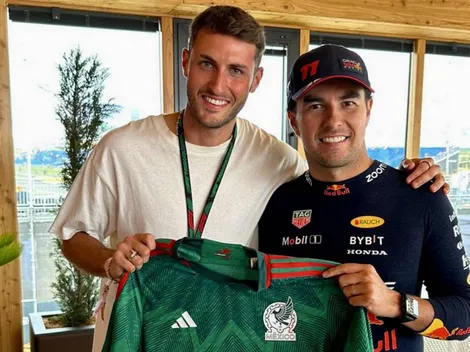 La reunión entre Santi Giménez y Checo Pérez que emociona a México