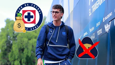 La razón por la que Pumas dejaría ir a Juan Dinenno