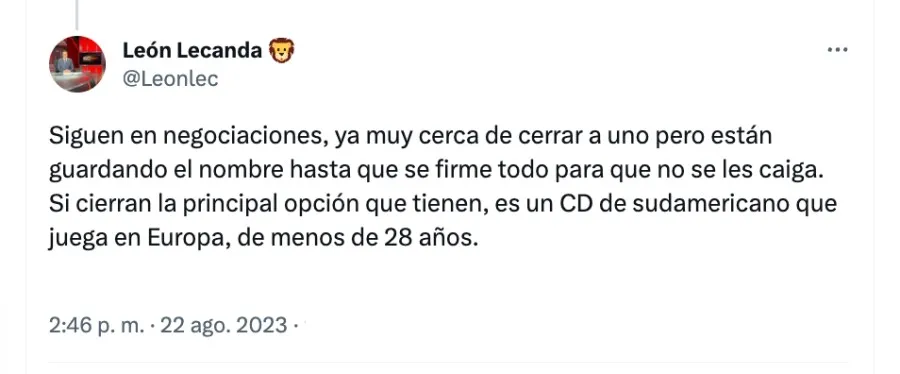 León Lecanda | Twitter