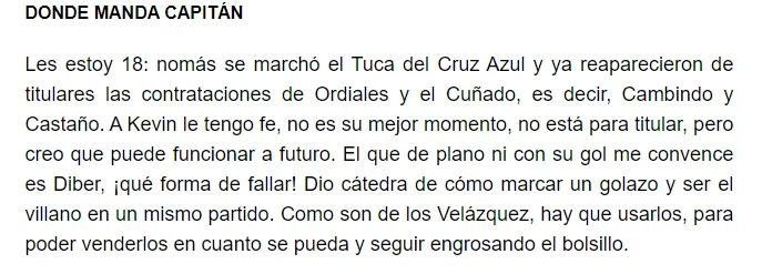 Información de El Francotirador