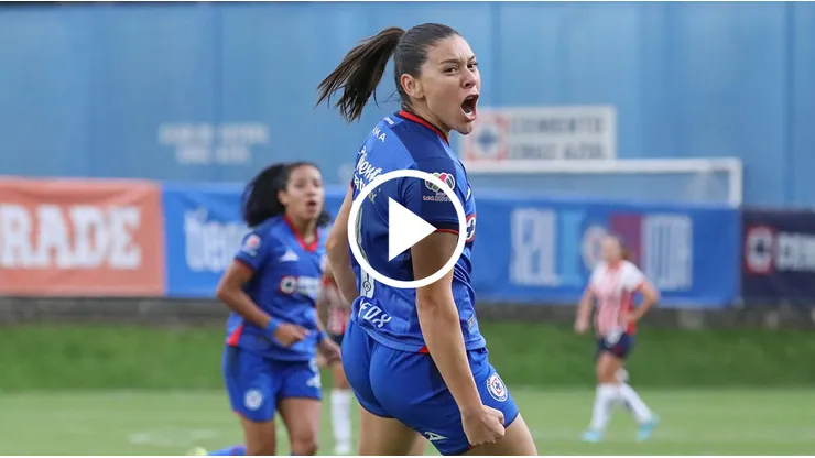 Norma Palafox marcó su segundo gol con Cruz Azul Femenil.