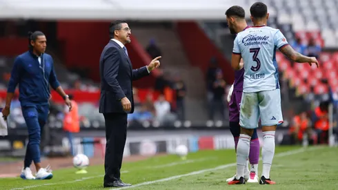 Joaquín Moreno, DT de Cruz Azul.