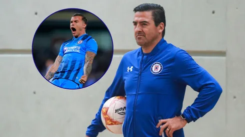 Christian Tabó concentrado para el siguiente partido de Cruz Azul