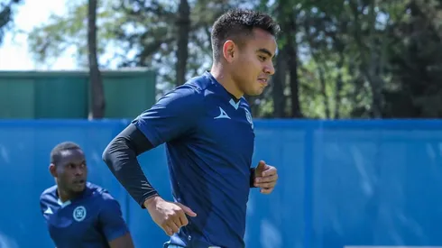 Charly Rodríguez, jugador de Cruz Azul.