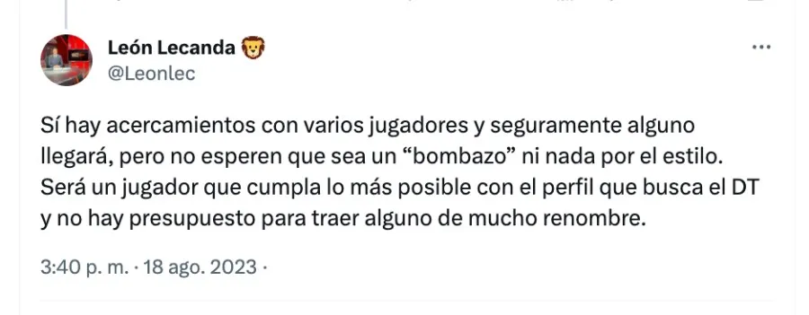 León Lecanda | Twitter