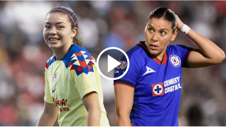 América choca contra Cruz Azul Femenil.