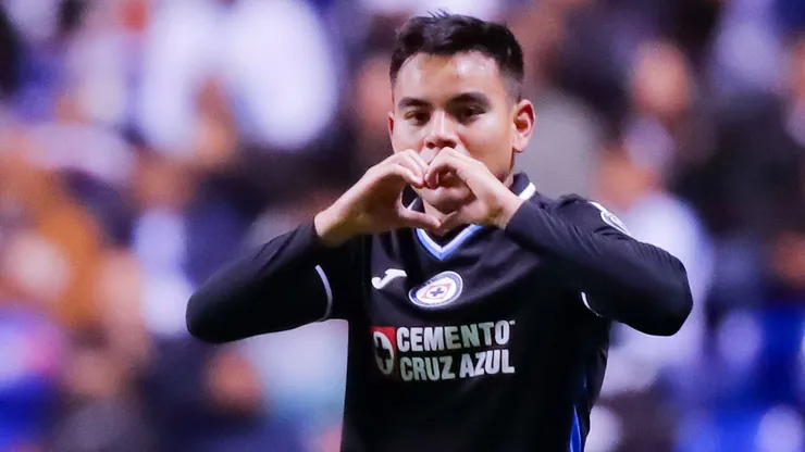 Charly Rodríguez, jugador de Cruz Azul.