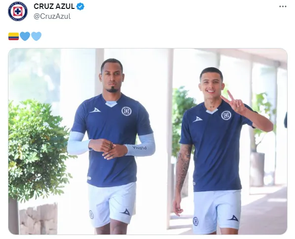 Tuit de Cruz Azul