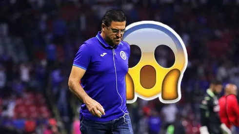 Joaquín Moreno, DT de Cruz Azul.