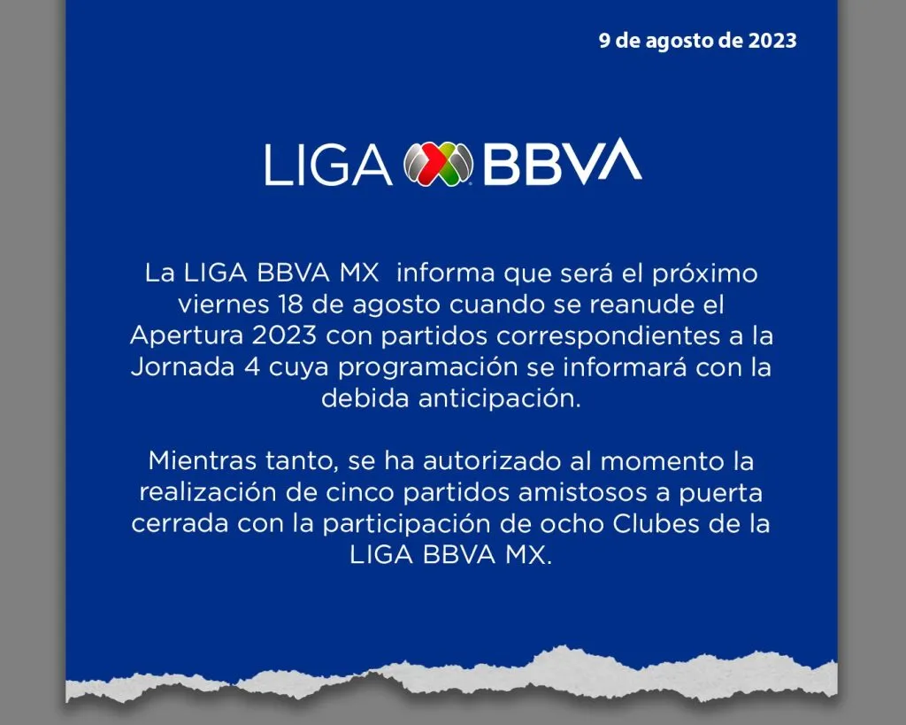 Comunicado Oficial Liga MX