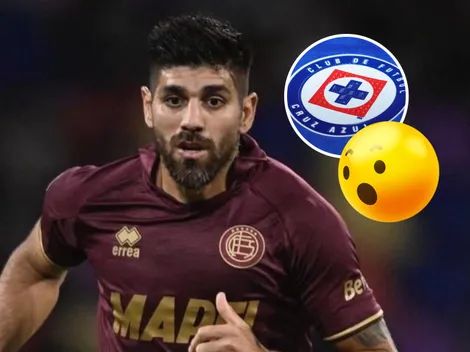 ¿Quiere vestirse de celeste? El guiño de Leandro Díaz a Cruz Azul
