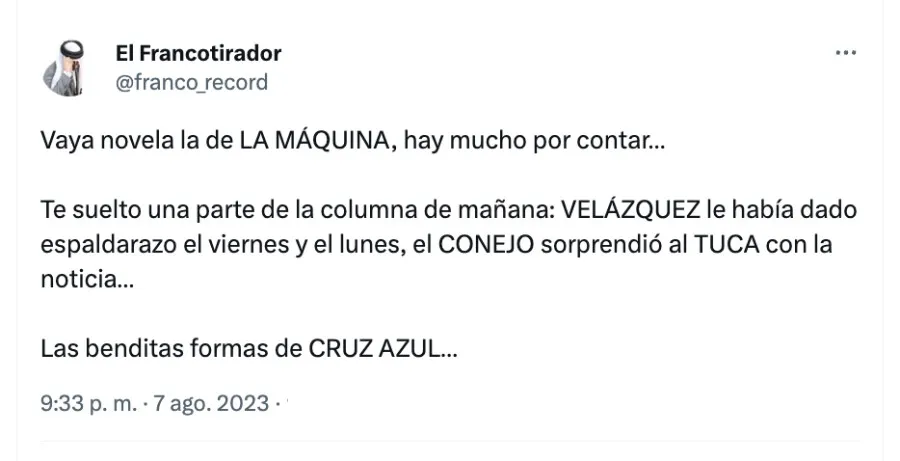 El Francotirador | Twitter