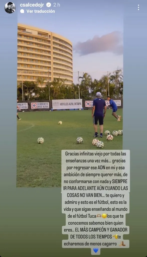 Instagram @csalcedojr