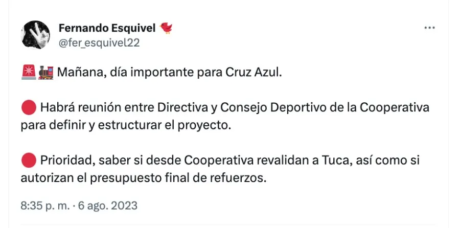 Fernando Esquivel | Twitter