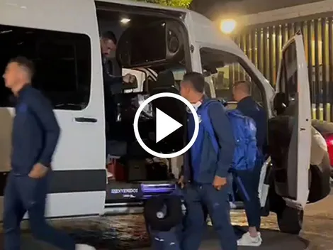 VIDEO: Así fue la particular llegada de Cruz Azul a Ciudad de México