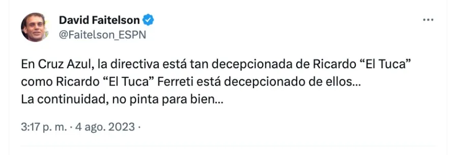 David Faitelson | Twitter