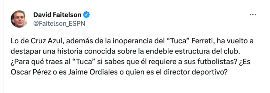 David Faitelson | Twitter