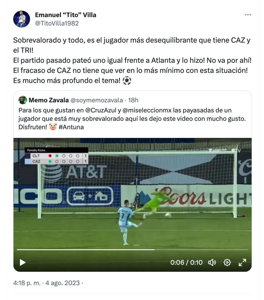 Tito Villa | Twitter