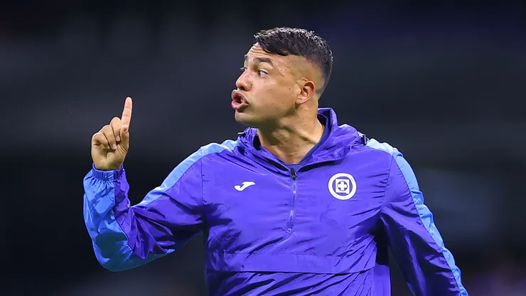 Iván Morales, jugador de Cruz Azul.