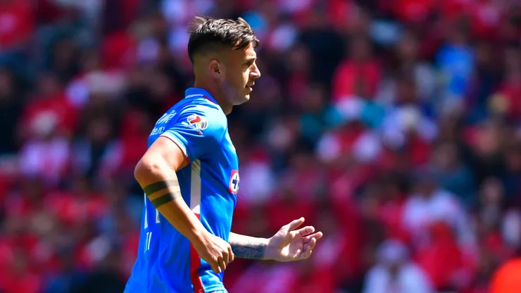 Augusto Lotti, delantero de Cruz Azul.