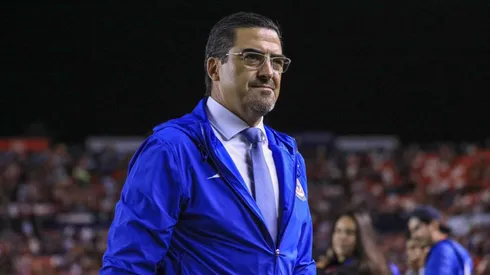 Joaquín Moreno, DT de Cruz Azul.