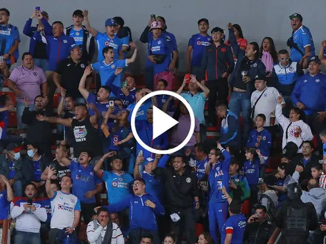 El gran recibimiento de la afición a Cruz Azul en Sal Luis
