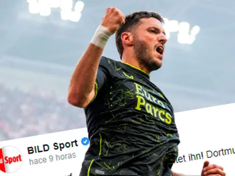 Diario BILD habla del interés de un club alemán en Santi Giménez