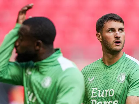 Santi Giménez se agranda tras su primer hat-trick con el Feyenoord
