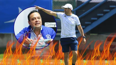 Víctor Velázquez se presentó en La Noria para hablar con la plantilla