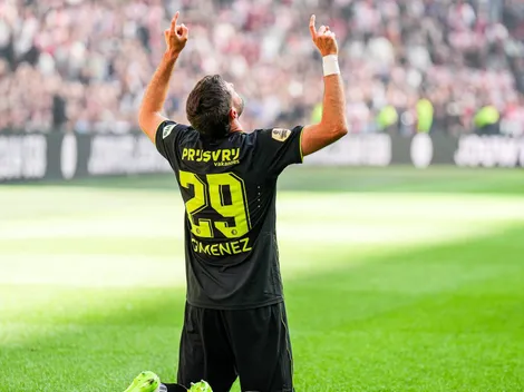 La increíble racha que tiene Santiago Giménez en el Feyenoord