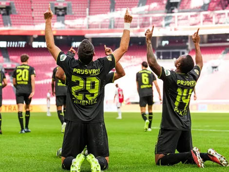 El mejor partido de Santi Giménez en Europa: video de su triplete