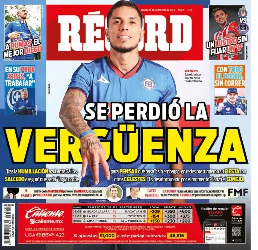 Portada de Récord