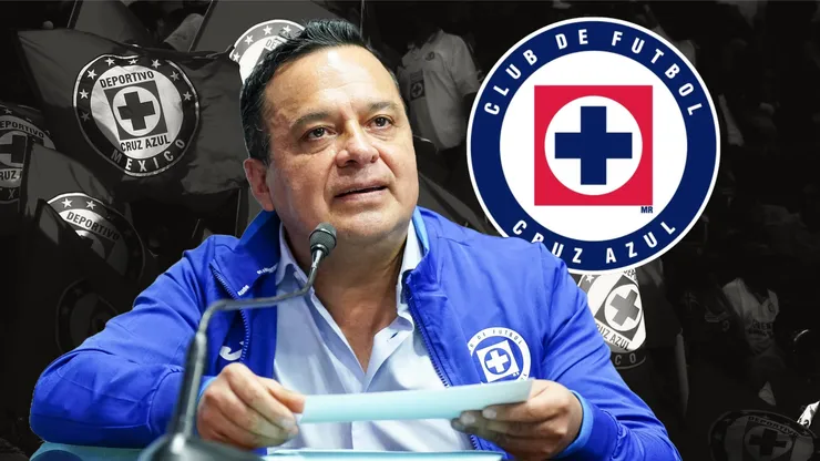 Víctor Velázquez, presidente de Cruz Azul.