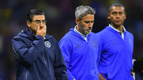 Joaquín Moreno, DT de Cruz Azul.