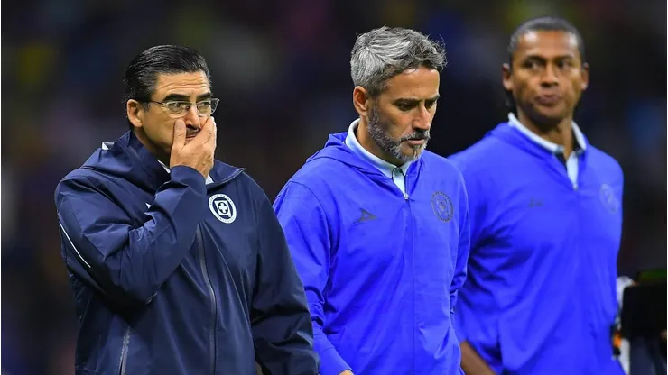 Joaquín Moreno, DT de Cruz Azul.