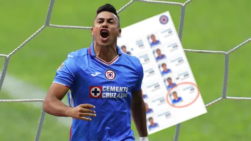 Iván Morales, jugador de Cruz Azul.